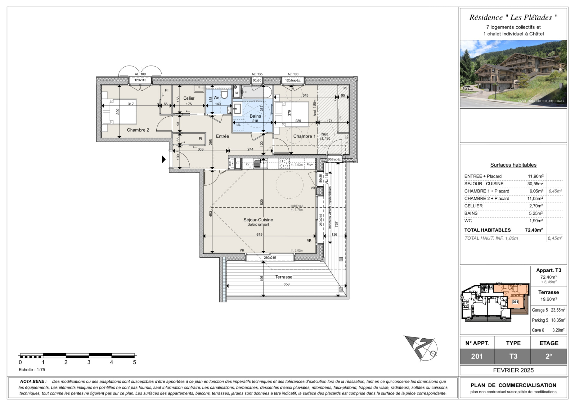 Appartement T3 #201